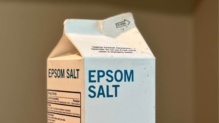 Where Is Epsom Salt In Grocery Store?